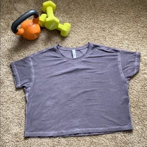 Crop top work out top